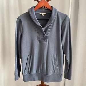 BANANA REPUBLIC Gunmetal Gray sweater